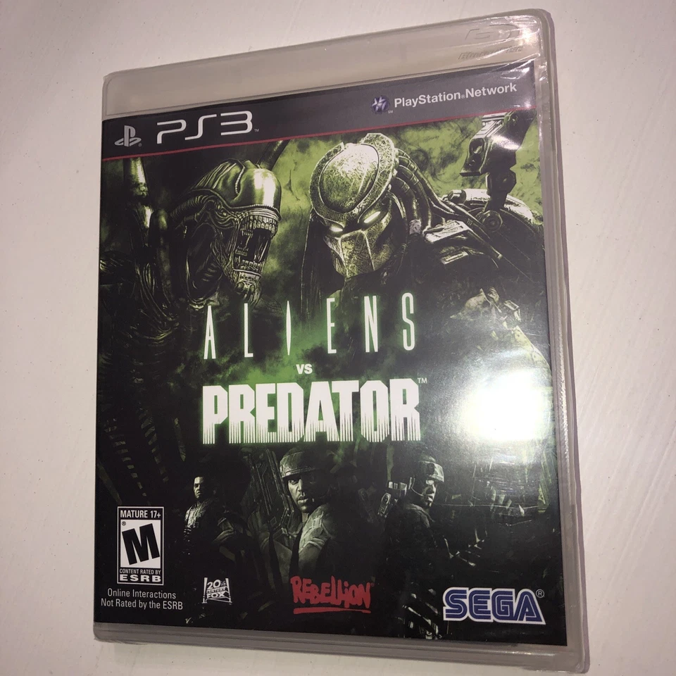 Alien vs. Predator (Sony PlayStation 3, 2010) PS3 New And Factory Sealed Rare - Image 1 of 4