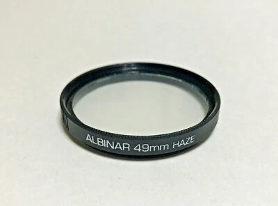 Albinar 49mm Haze Camera Filter Circular Glass Threaded Photography - Image 1 of 3