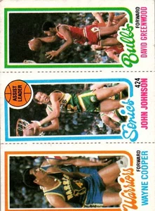 1980 Topps #45 Carta basket Wayne Cooper Team Leader Rookies - Foto 1 di 2