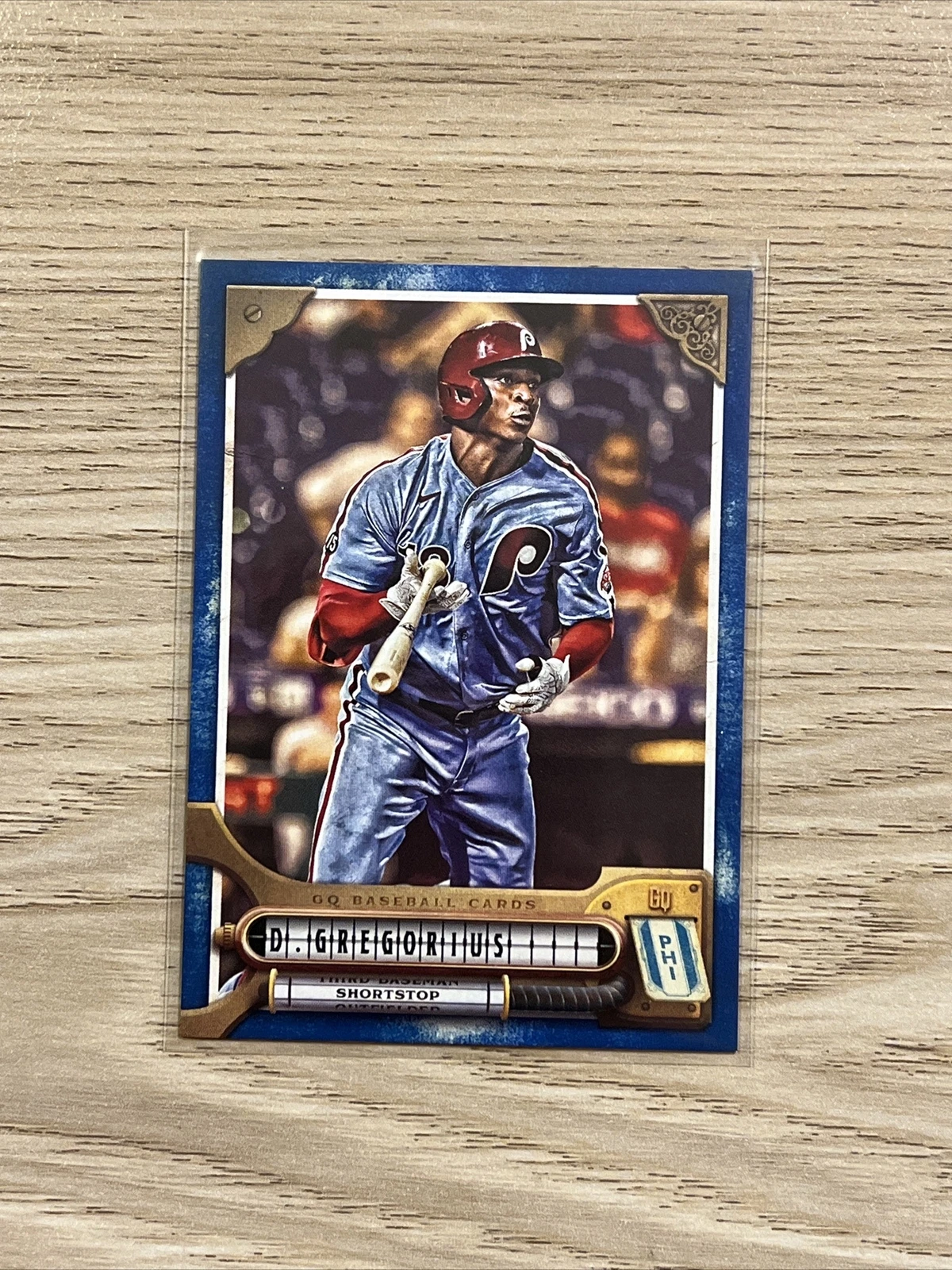 2022 Topps Gypsy Queen Indigo Didi Gregorius /250 Philadelphia Phillies
