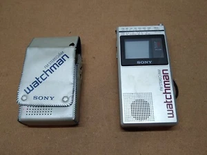 Vintage Sony Watchman Model FD-30A AM/FM Stereo Mini TV - Bild 1 von 15