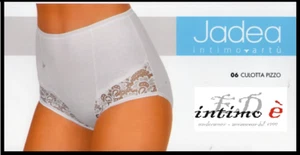 SLIP CULOTTA DONNA RAGAZZA JADEA VITA ALTA COTONE ELASTICIZZATO E PIZZO ART . 06 - Foto 1 di 7