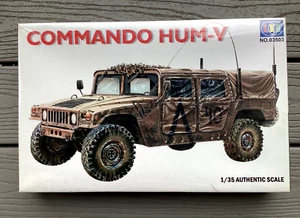 LEE MODELS 1/35 SCALE US ARMY COMMANDO HUM-V HUMMER MODEL KIT # 03503 F/S RARE - Picture 1 of 10