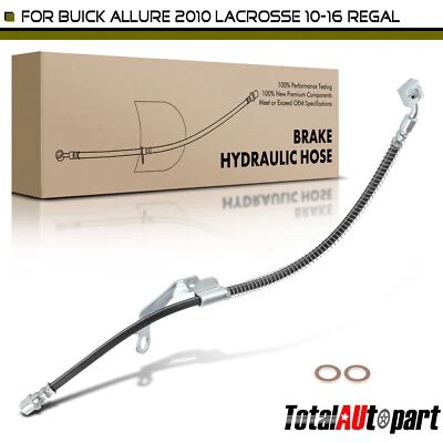 Manguera hidráulica de freno para Buick Allure 2010 LaCrosse Regal Saab 9-5 delantera izquierda Foto 1 de 4