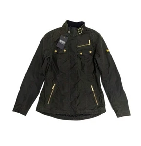 Barbour Size UK 8 Womens Leader Wax Jacket Brand New BNWT - Picture 1 of 12