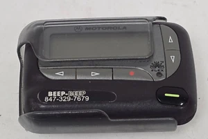 Motorola Advisor Elite Flex Beeper/Pager avec clip ceinture fonctionne gratuitement S&H 2 - Photo 1/13