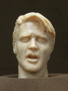 # CMD-38 ELVIS PRESLEY CUSTOM RESIN HEAD SCULPT Action figures 1/6 Scale - Foto 1 di 4