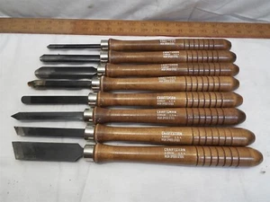 Set 8 Craftsman Wood Turning Lathe Knives Chisels Woodworking Tool 28521 - 28528 - Picture 1 of 5