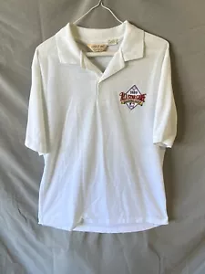 1989 MLB ALL STAR GAME California Angels Baseball Polo Logo 7 Sz Large - Picture 1 of 7