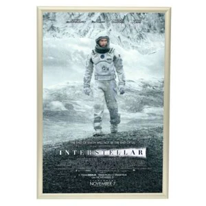 SnapeZo® Cream 24x36 Movie Poster Frame - 1" Profile - Picture 1 of 5