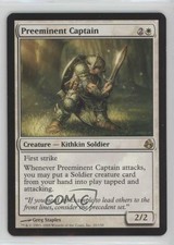 2008 Magic: The Gathering - Morningtide Preeminent Captain #20 0as9