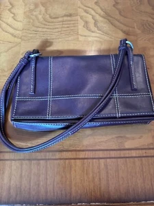 Vintage Nine west handbag plum color - Picture 1 of 5