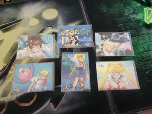 Sailor Moon CCG Lot - 2000 Dart Flipcards Inc