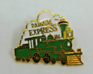 Ramada Express Hotel Casino Train No7 Collectible Pin Gold Multi Color Vintage - Bild 1 von 10