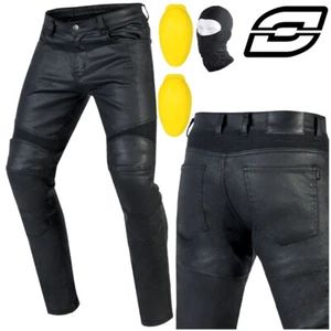Pantaloni Moto | OZONE RUSH BLACK | Jeans Moto con Protezioni Uomo W28-W42 - Foto 1 di 12