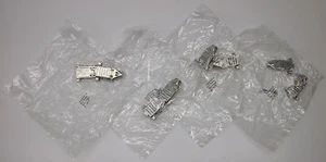 AMP 745854-3 Backshell/Kabelklemmen-Kit, metallbeschichteter Kunststoffschirm, Menge 4 - Bild 1 von 3