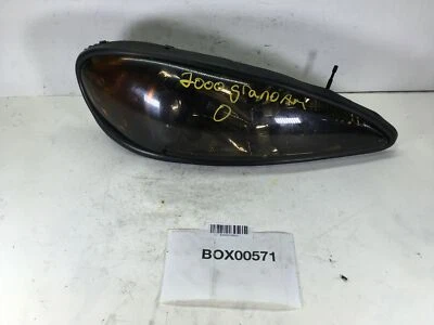 Pontiac Grand Am 2000 faro delantero derecho lámpara halógeno negro lente recambio+ Foto 1 de 4