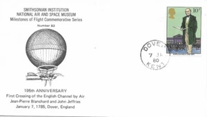 7 Jan 1980 Smithsonian Cover, Milestones of Flight: Nummer 83 - Bild 1 von 4