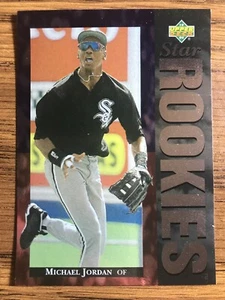 MICHAEL JORDAN 1994 UPPER DECK BASEBALL 19 STAR ROOKIES SP - Picture 1 of 3
