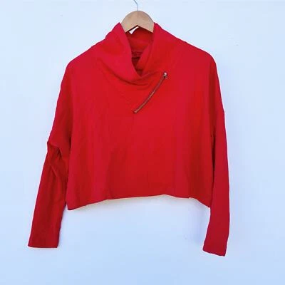 Chaqueta Corta Mia Inspiration Roja Moda Callejera Europea Grandes Capas Larga Foto 1 de 4