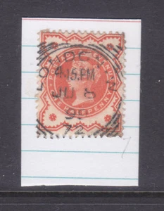 POSTMARK  GB:  LONDON  W.   "72"    SQUARED CIRCLE - Foto 1 di 1