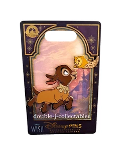 Disney Parks Wish Movie Valentino and Star 2 Pin Set LR - Picture 1 of 3