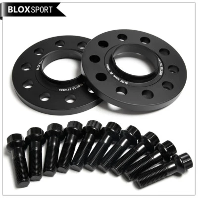 Pair of 15mm Hubcetric 5x112 Wheel Spacer for Audi A4 A5 A6 A7 S5 S6 S7 RS5 RS6 — 第 1/4 张图片