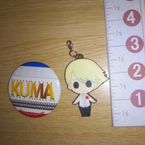 A64769 Persona 4 / Atlus / Rubber charm , Can badge / Teddie KUMA - Picture 1 of 3