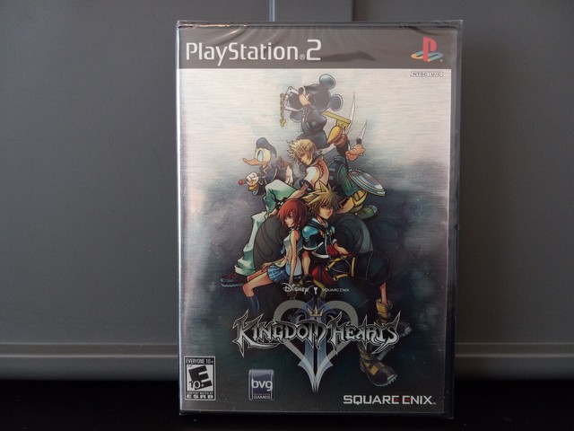 Kingdom Hearts II (Playstation 2, 2006) SEALED PAL