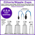 Vagina Clitoral Labia Nipple Breast Vacuum Pump Suction Cups Replacement Parts