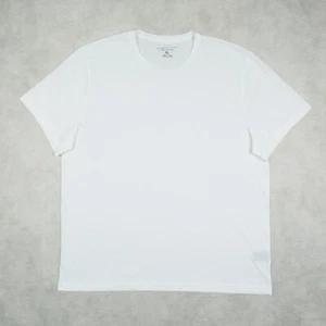 The Men's Store Pima Cotton Solid T-Shirt White Size XL 400222 - Picture 1 of 3
