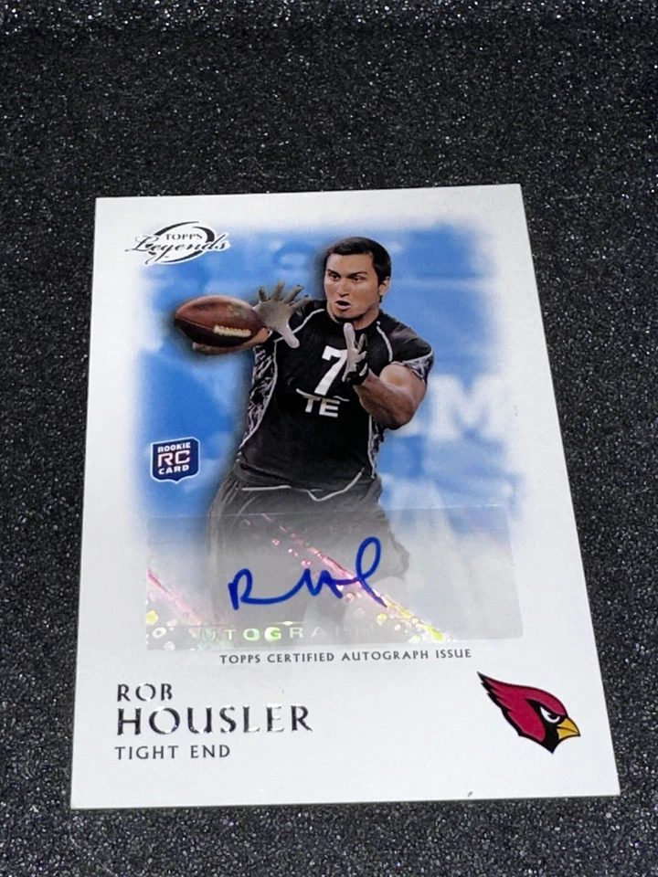 ROB HOUSLER 2011 Topps Legends RC Auto Blue Florida Atlantic - Image 1 of 1