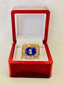 BYU 1984 National Championship Football Ring W Box, US SHIP - Picture 1 of 4