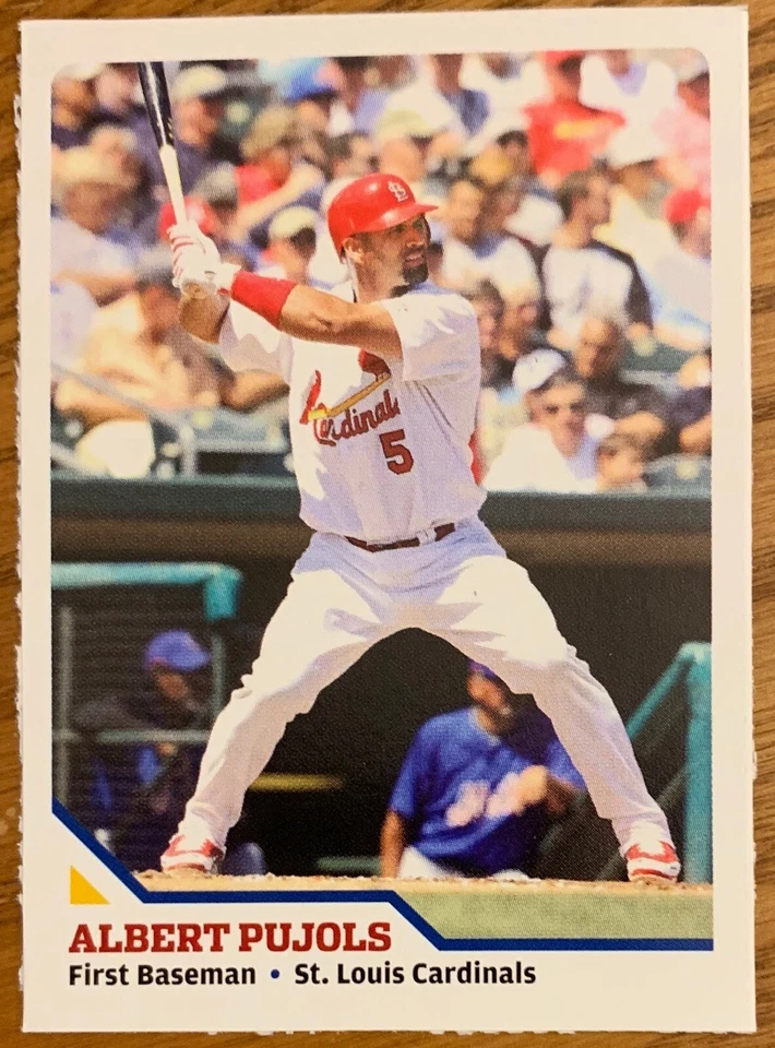 ALBERT PUJOLS, RARE 2009 SPORTS ILLUSTRATED FOR KIDS CARD, BASEBALL STAR - Image 1 of 1