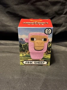 2025 McDonalds Happy Meal Spielzeug Minecraft #8 rosa Schafe neu nie geöffnet - Bild 1 von 3