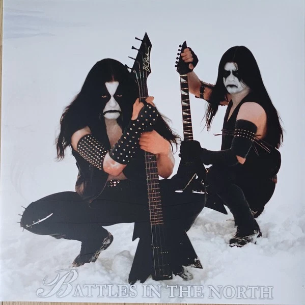 Immortal - Battles In The North - 2025 Osmose - Black/White Marble Vinyl - Изображение 1 из 1