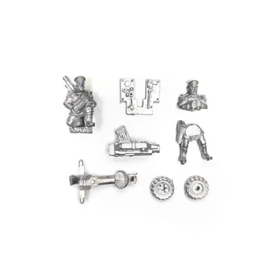 Warhammer 40k - Imperial Guard - Mordian Iron Guard, Heavy Bolter Crew - Metal - Image 1 of 3