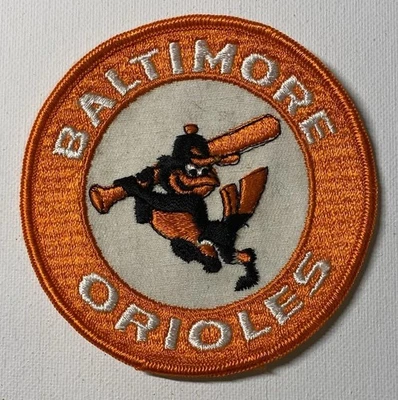 Baltimore Orioles Logo Symbol Embroidered Patch Badge MLB Major League Baseball - Image 1 of 2
