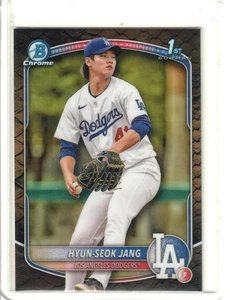 2025 Bowman Cromo Hyun-Seok Jang Rettiliano Rifrattore 1° Cromo - Foto 1 di 2