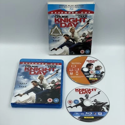 Knight And Day [Blu-Ray + DVD] Extended Cut • Tom Cruise • Cameron Diaz - Image 1 of 3