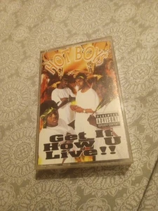 Hot Boys - Get It How U Live!! - 1997 Cash Money Records Cassette Tested Works  - Imagen 1 de 6
