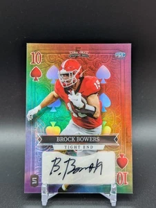 Brock Bowers Wild Card 5 Draw Auto 1/1 - Picture 1 of 2