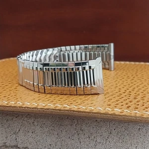 18mm 19mm Edelstahl Vintage 60er Jahre Kreisler jetzt unbenutzt klassisches Uhrenarmband - Bild 1 von 6