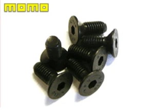 MOMO STEERING WHEEL SCREW SET: 15mm (BLACK) x6 - Picture 1 of 2
