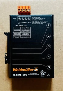 WEIDMULLER IE-SW5-ECO INTERRUTTORE ETHERNET 5 PORTE - Foto 1 di 6
