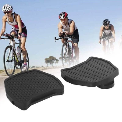 Adaptadores de Pedal de Plataforma Sin Clip Sistema SPD Pedal de Bloqueo de Bicicleta 1 Par Universal Foto 1 de 4