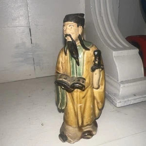 Antique Chinese Mudman,               4 3/4 inch Marked "CHINA", 100+ years old - Picture 1 of 5