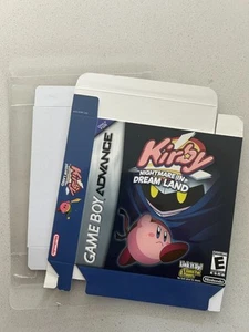Kirby Nightmare in Dream Land - Nintendo Game Boy Advance GBA - Box Only No Game - Bild 1 von 1