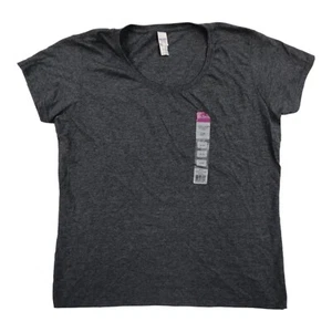 Gildan Softstyle Ring Spun Ladies Classic XL Lightweight Grey Shirt - Picture 1 of 4