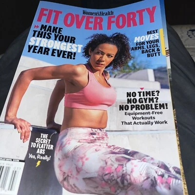 Women's Health -Fit Over Forty magazine   Secret to Flatter Abs,128 pages. T-102 Foto 1 de 4